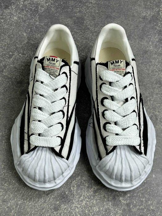 Кеды MMY Maison Mihara Yasuhiro BLAKEY 41 39 43 білі кеди custom opium