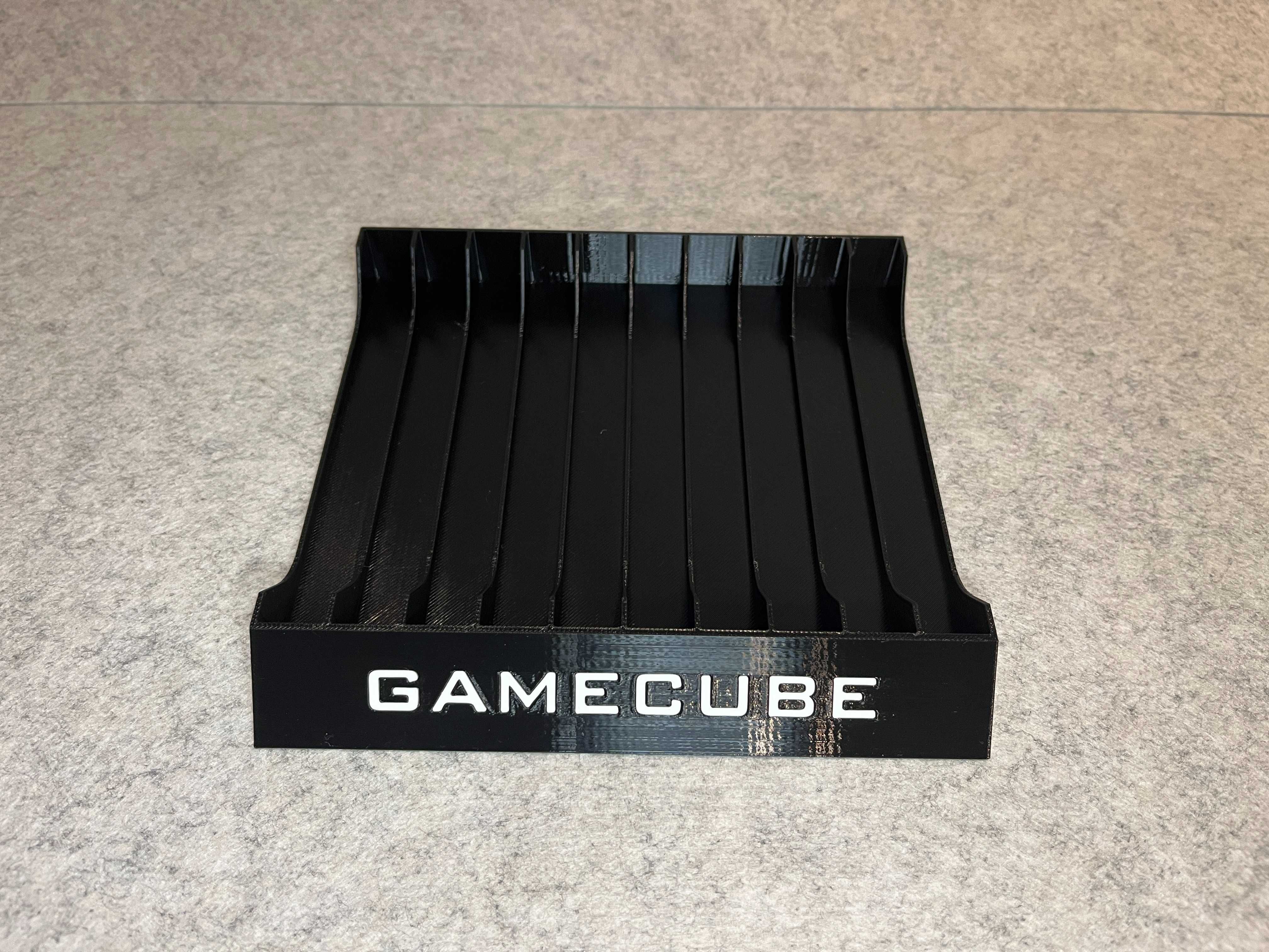 Stojak podstawka na 10 gier do konsoli Nintendo Gamecube GC