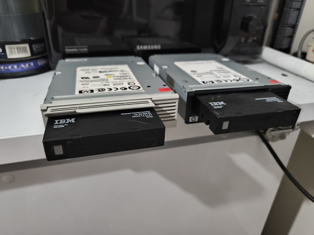 Napęd tasmowy 2 sztuk HP ultrium