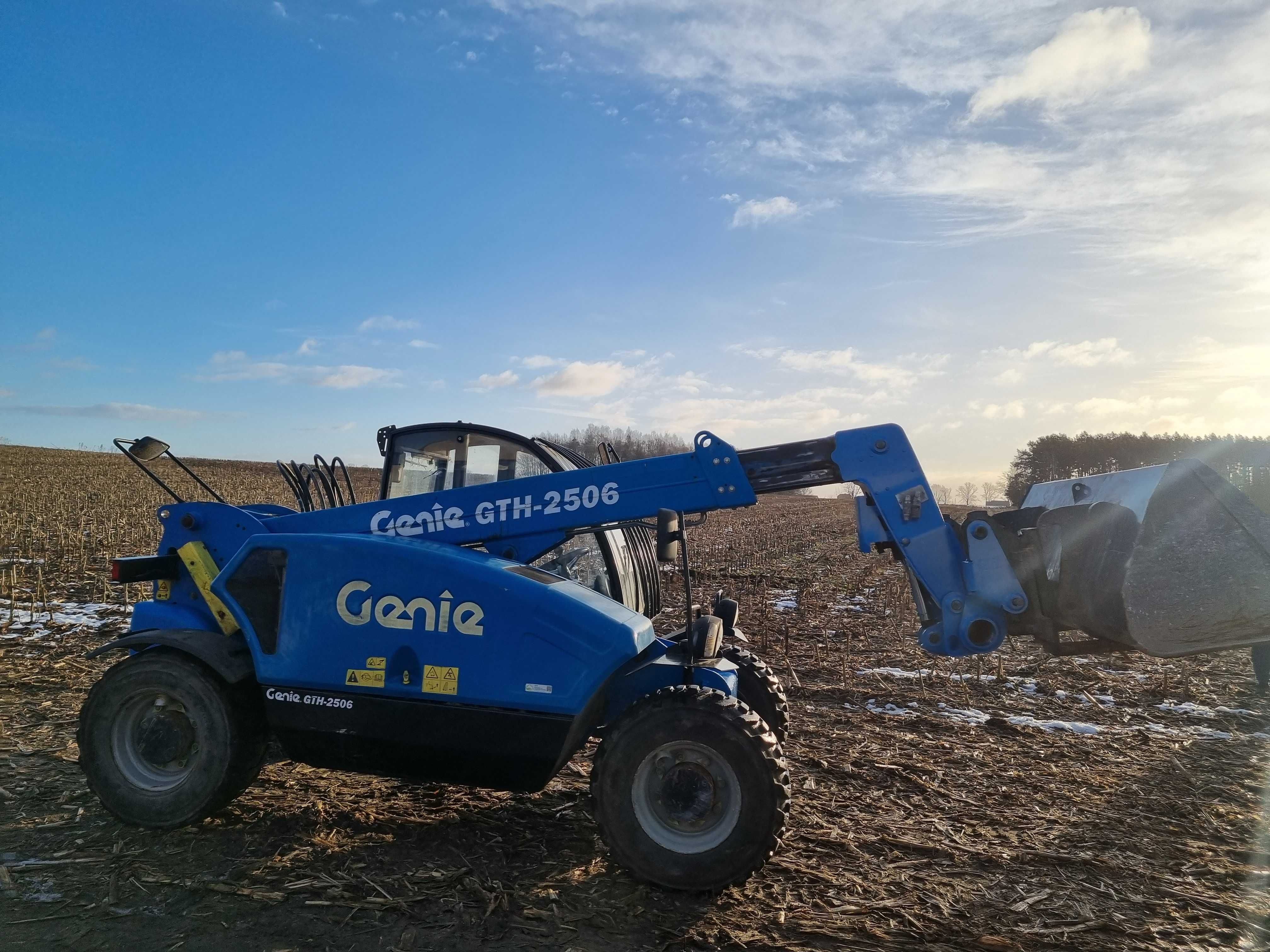 WYNAJEM GENIE 2506 Ładowarka Teleskopowa Manitou JCB BydgoszczCałyKraj