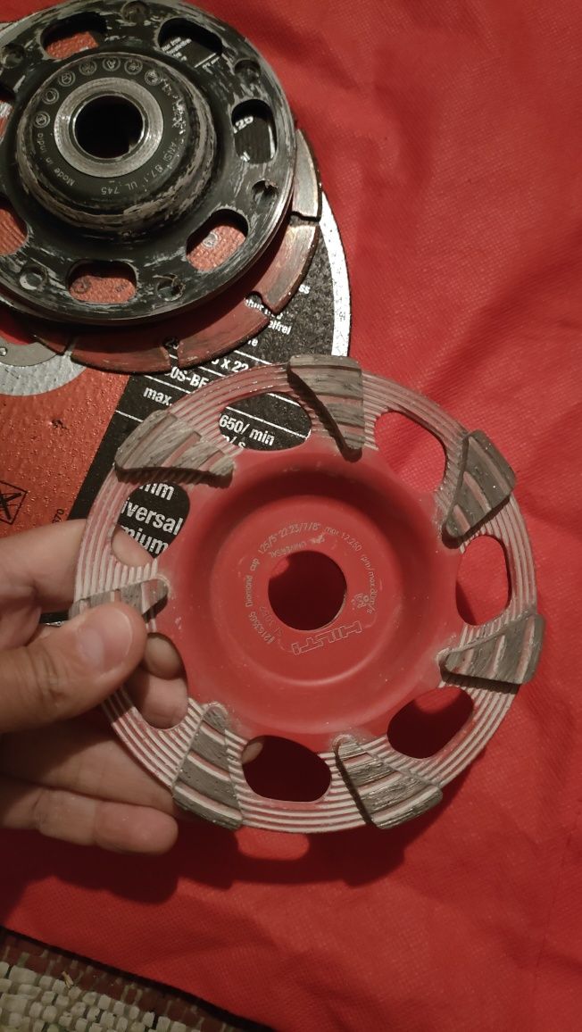 tarcze HILTI do cięcia stali i betonu oraz diamentowe szlifowania