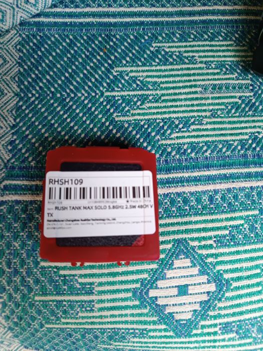 Rush Tank Max Solo 5,8 GHs 2.5 W
