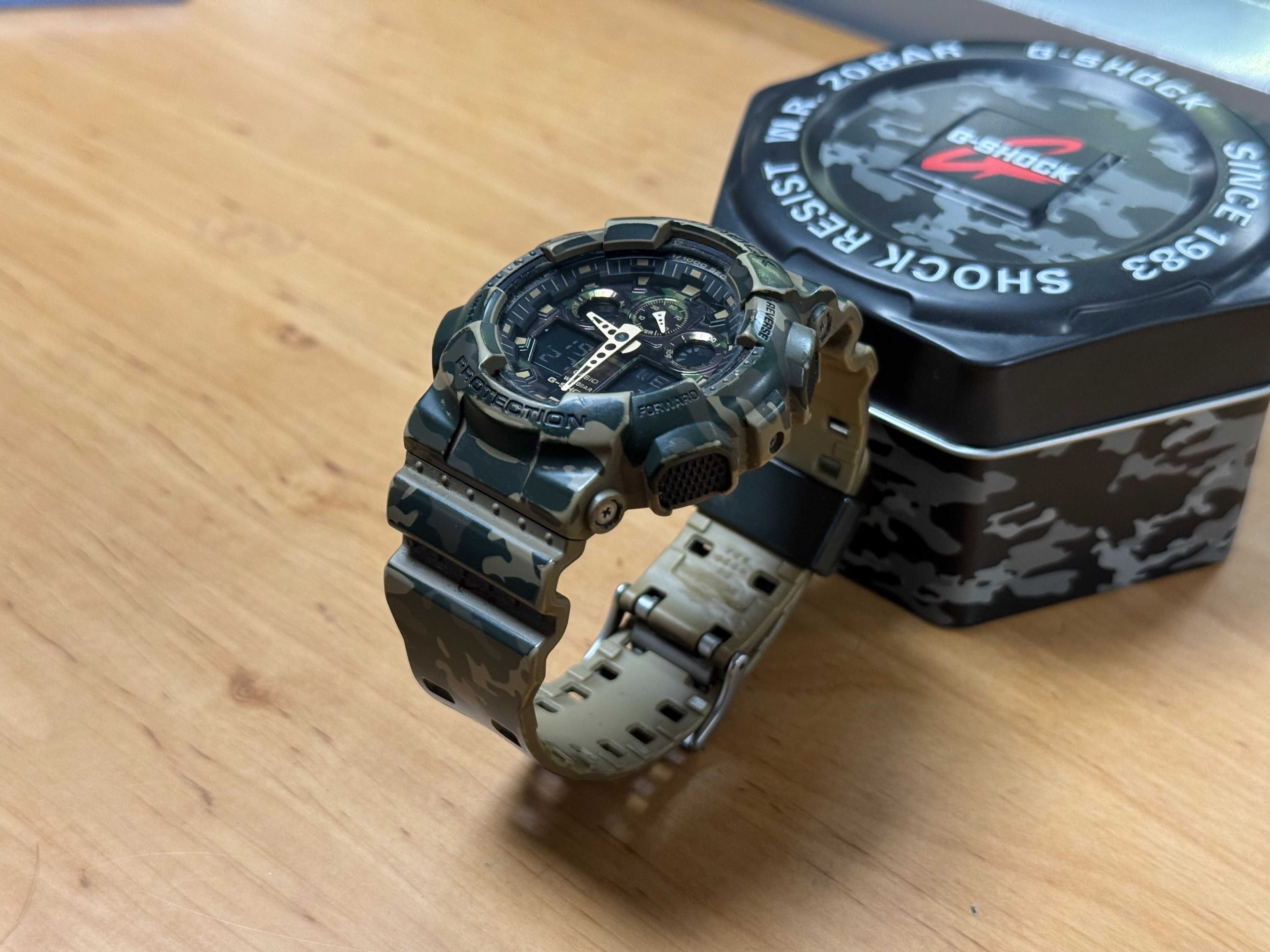 Zegarek Casio G-Shock GA-100CM moro