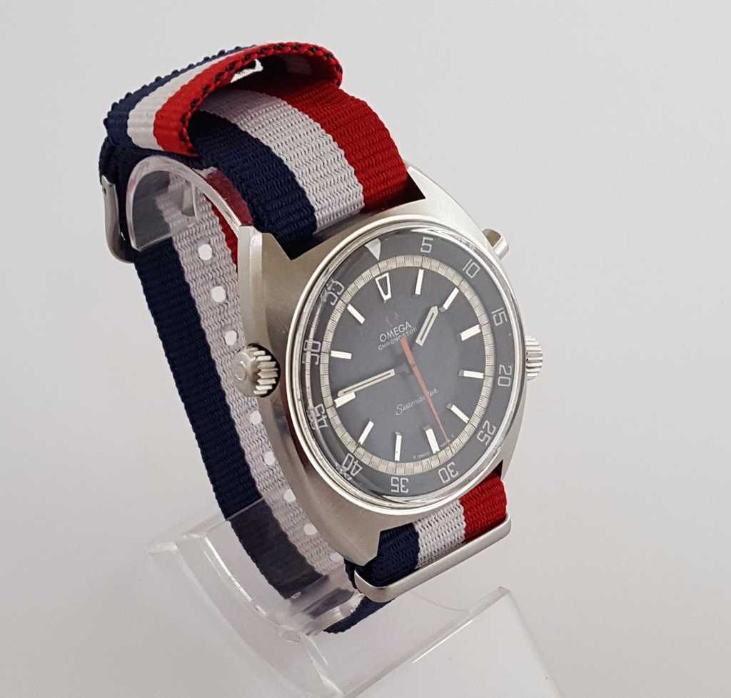 Szwajcarska UNIKATOWA Omega Seamaster Chronostop - 1969 rok