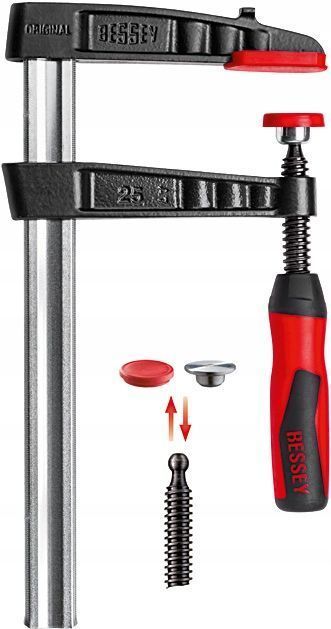 Ścisk Śrubowy Stolarski Żeliwny Tg 100/50Mm Bessey