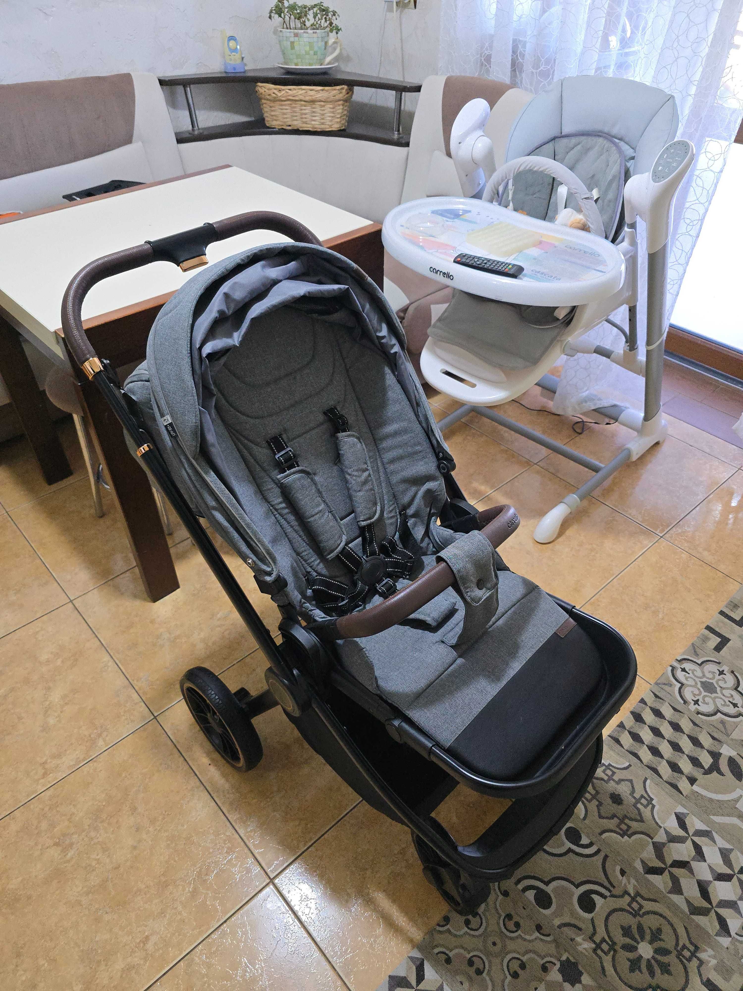 Дитячий візок CARRELLO EPICA супер стан 2024 рік. Коляска універсальна