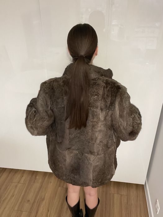 Futro lis. Taupe kolod