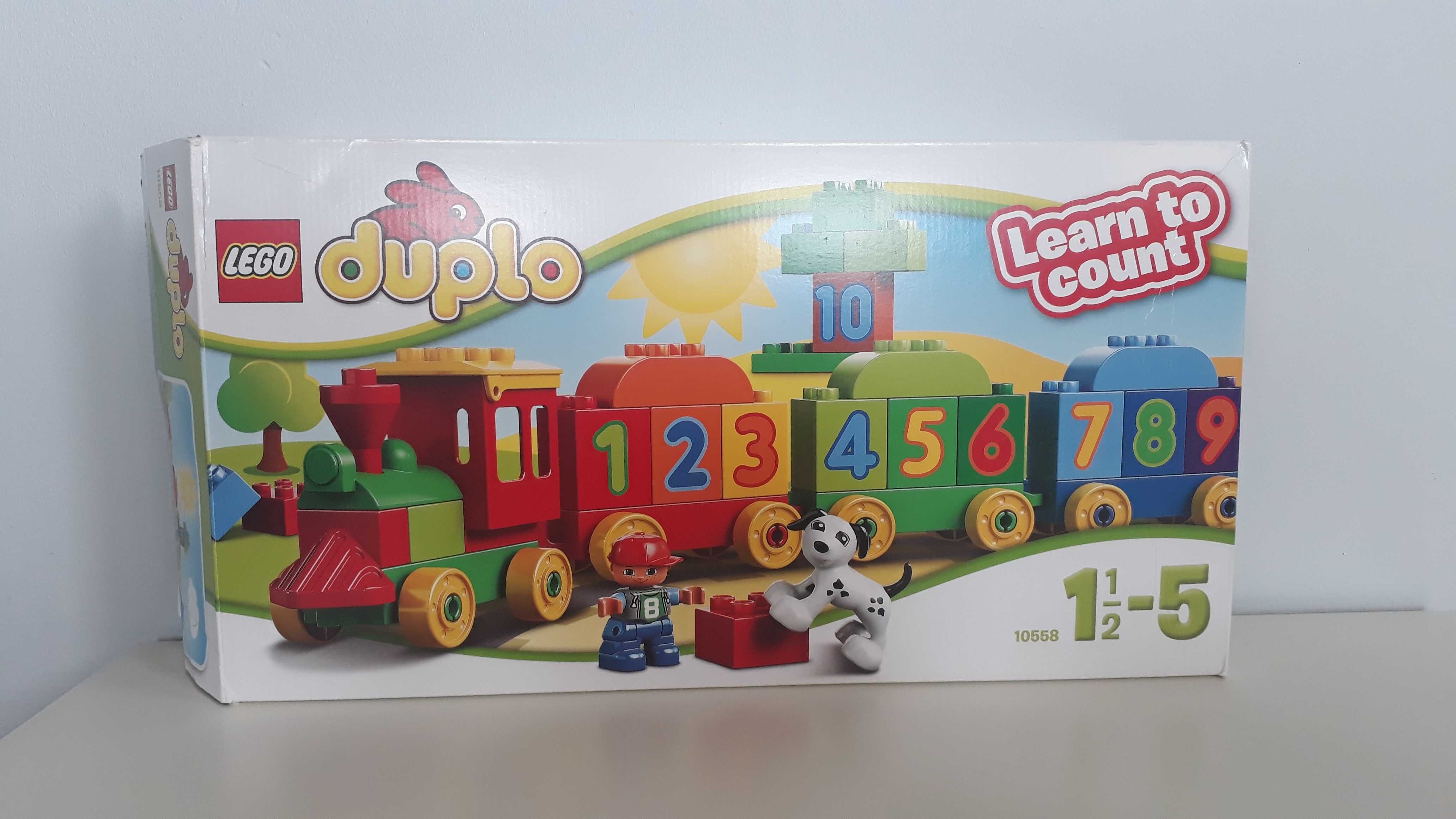 DUPLO POCIĄG z cyferkami