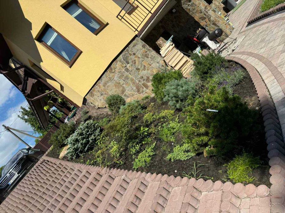 Ландшафтні роботи: посадка дерев, автополив, покіс трави, вивіз сміття