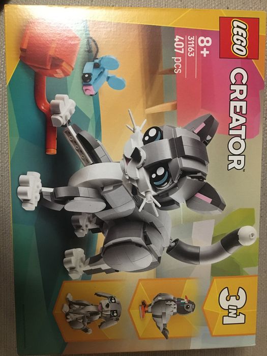 Nowy zestaw Lego 3 w 1 nr 31163