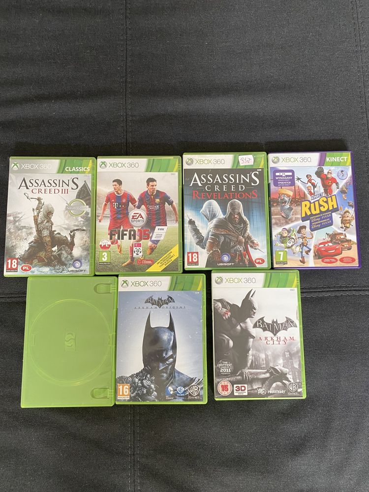 Gry Xbox 360 80zł za WSZYSTKIE GRY!!!