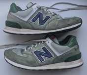 New Balance 574 Индонезия кроссовки кожа Размер 43,5 Стелька 28,5 см