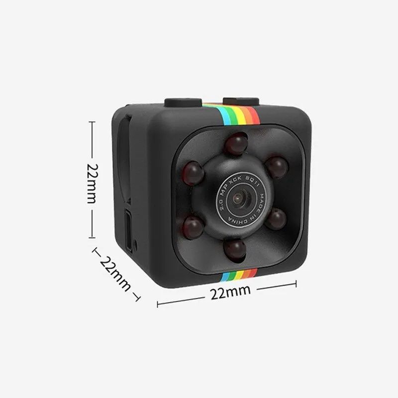 Мини камера SQ11 MINI DV 1080P записью звука и ночным видением