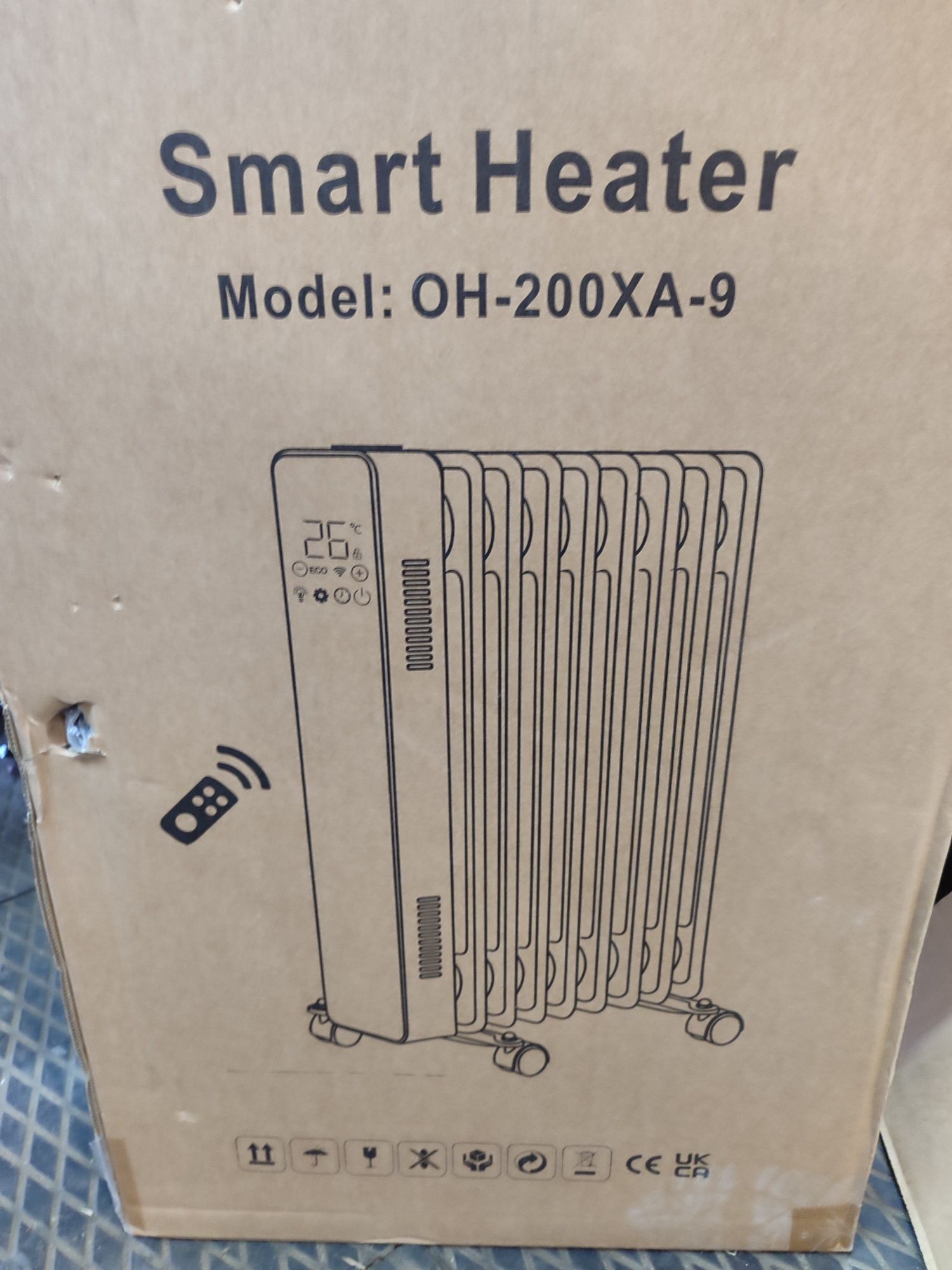 Масляный обогреватель Smart Heater OH-200XA-9, 2000W. Германия.