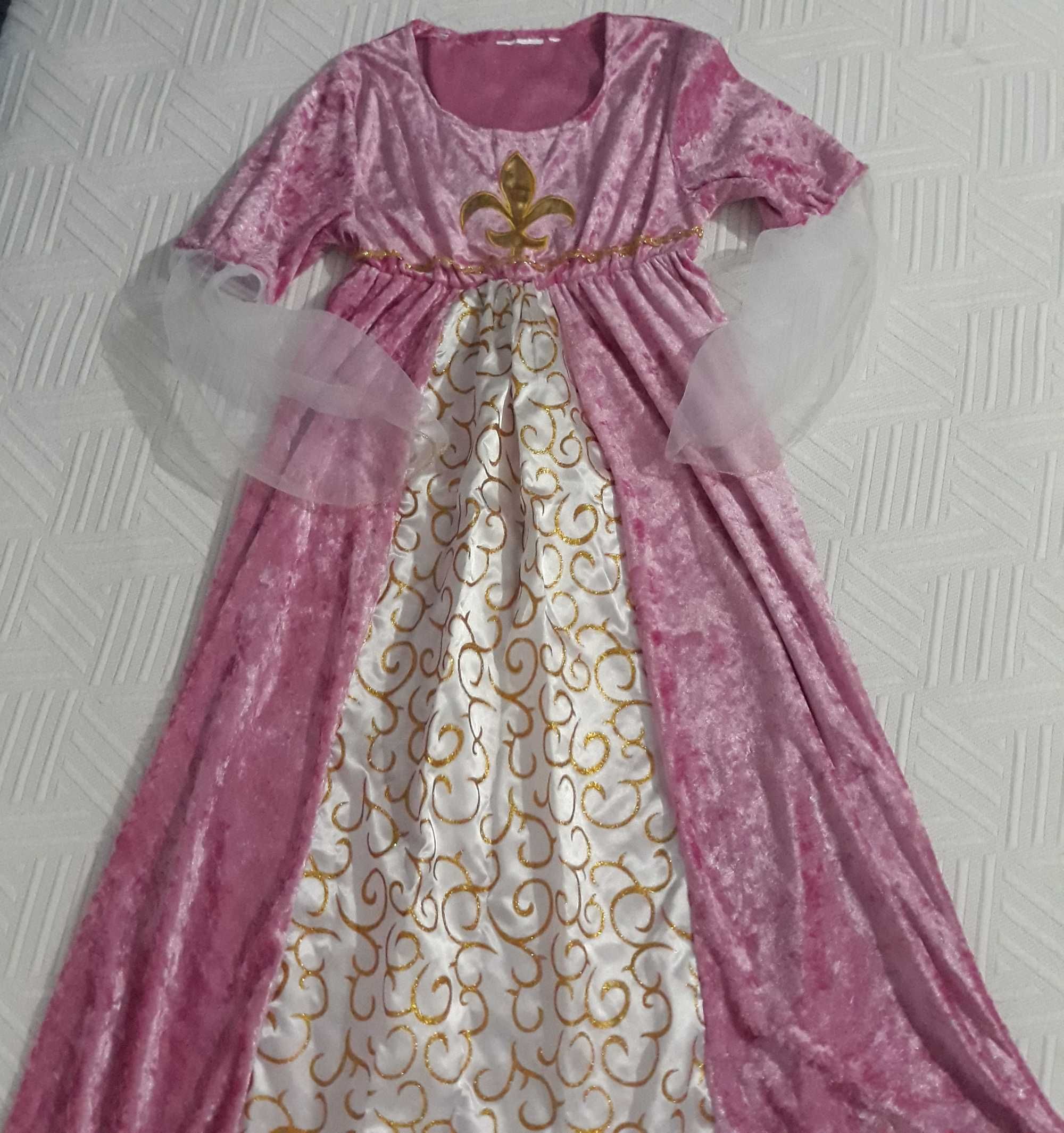 Vestido Princesa 8/9 Anos - CARNAVAL