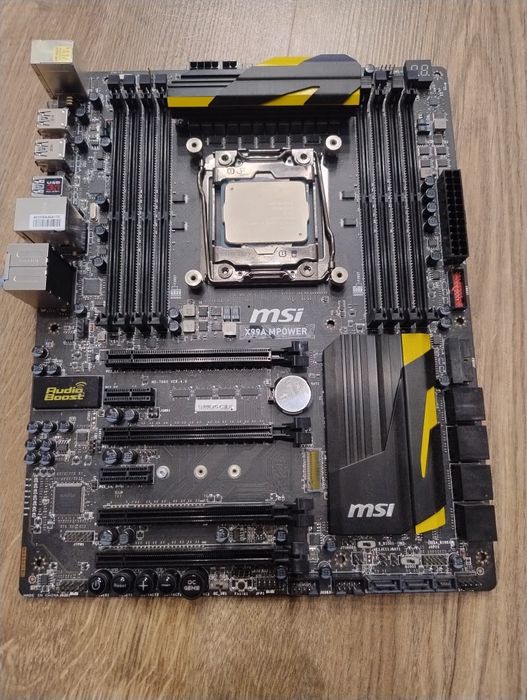 Материнська плата MSI X99A MPower (s2011-3, Intel X99, PCI-Ex16)