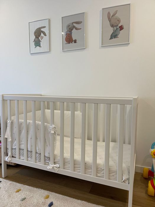 Berço Ikea | Sundvik + Colchão Jattetrott