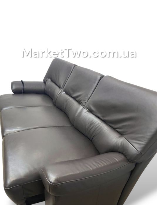 Кожаный, шкіряний диван 3-ка зі спальним місцем ( 120603 ) * Homolla *