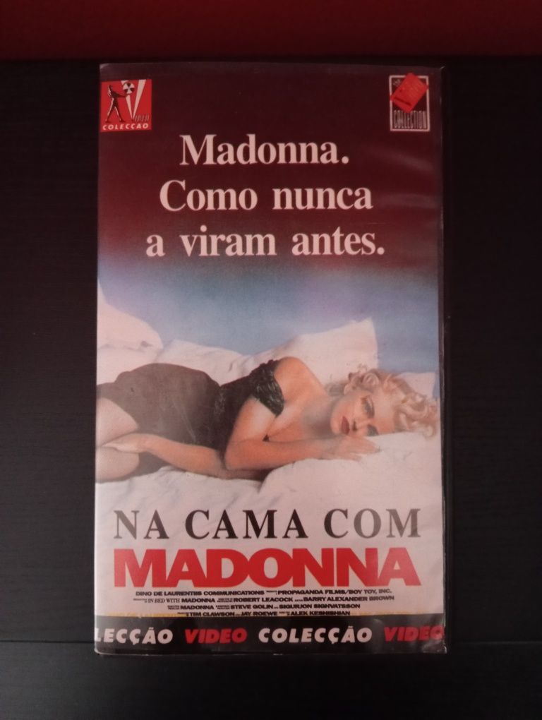 VHS - Na cama com Madonna 1991