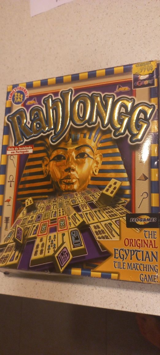 Jogo PC com caixa e manuais Egypcian Rahjongg