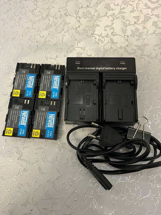 Акумулятор Canon LP-E6  Canon І зарядний пристрій до них