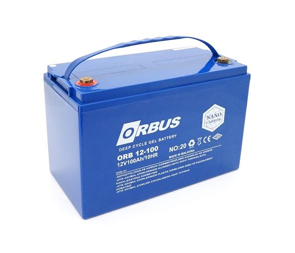 Аккумуляторная батарея ORBUS CG12100 GEL 12V 100Ah(330*171*214) 30kg