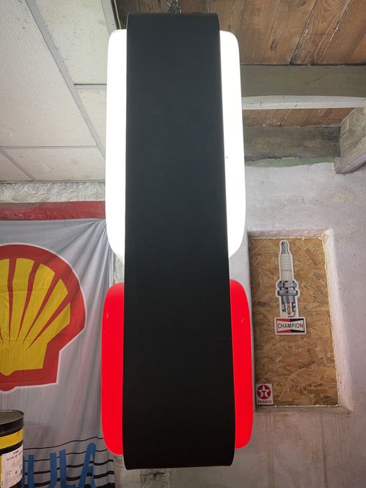 Reclamo MOBIL Oil vintage dupla face