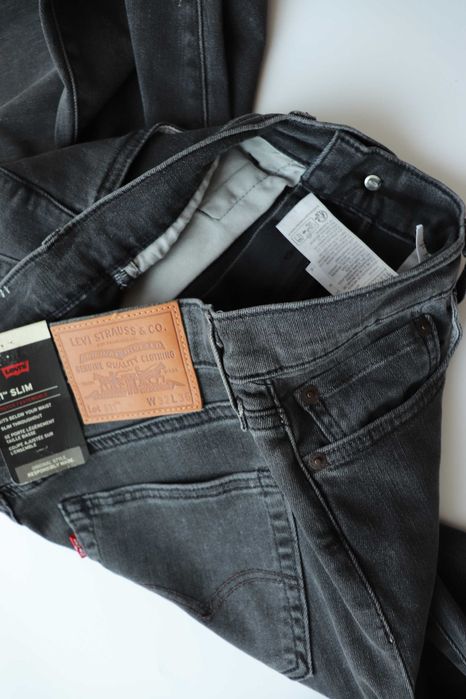 LEVIS 511 W32 L36 męskie spodnie jeansy slim fit nowe okazja