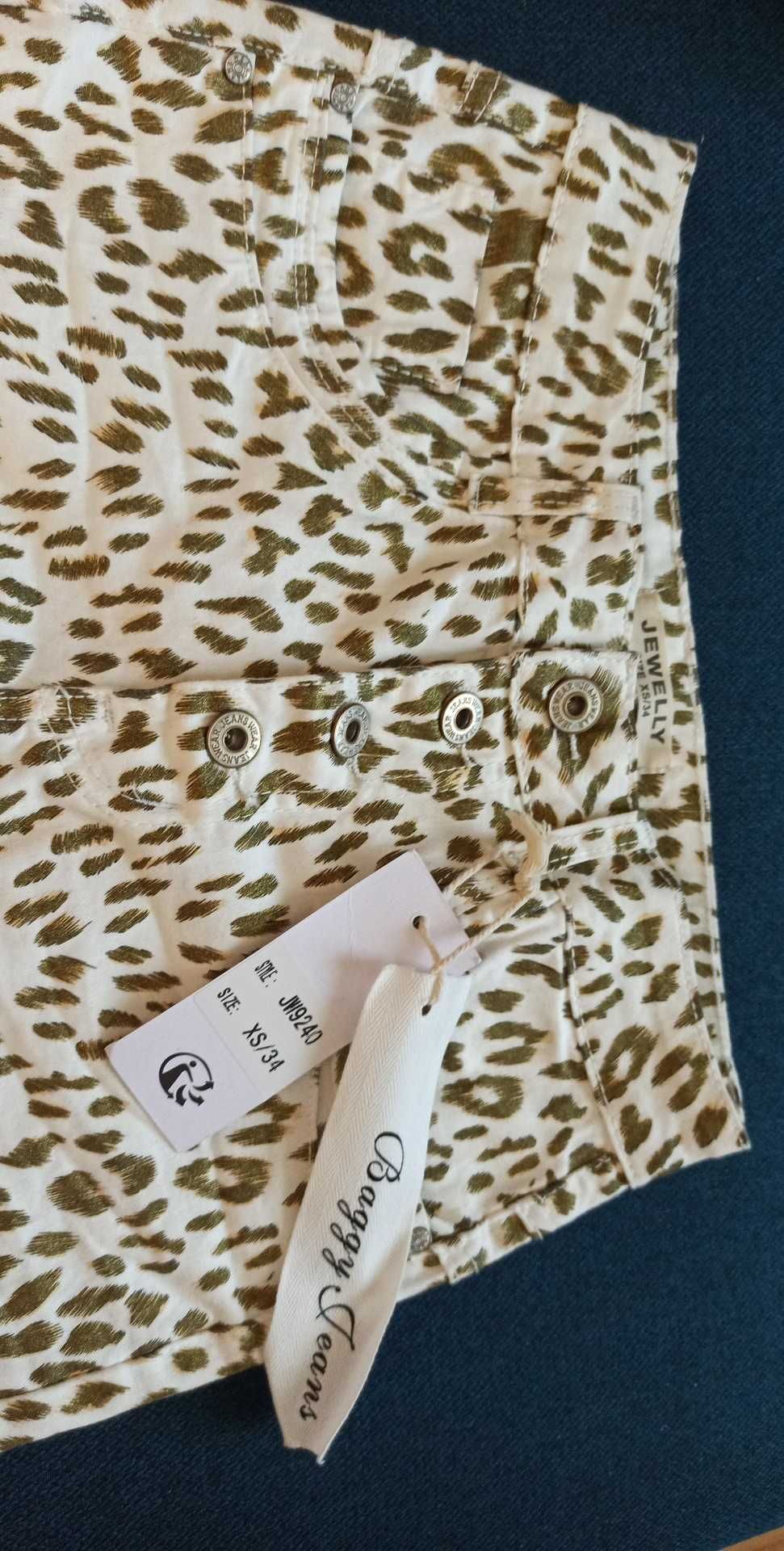 Spodnie panterka xs Nowe