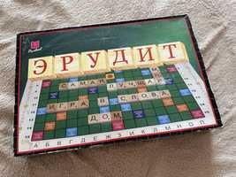 Эрудит игра в слова настольная игра с деревянными буквами