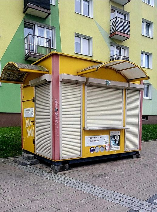 Pawilon kiosk handlowy