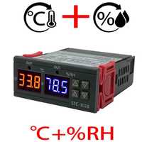 Контролер температури та вологості  STC - 3028 220 та 12В