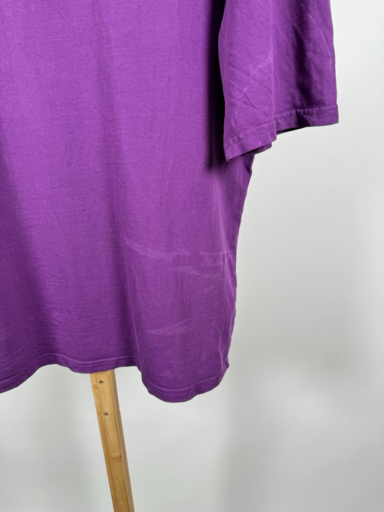 Los Angeles t-shirt fioletowa koszulka L