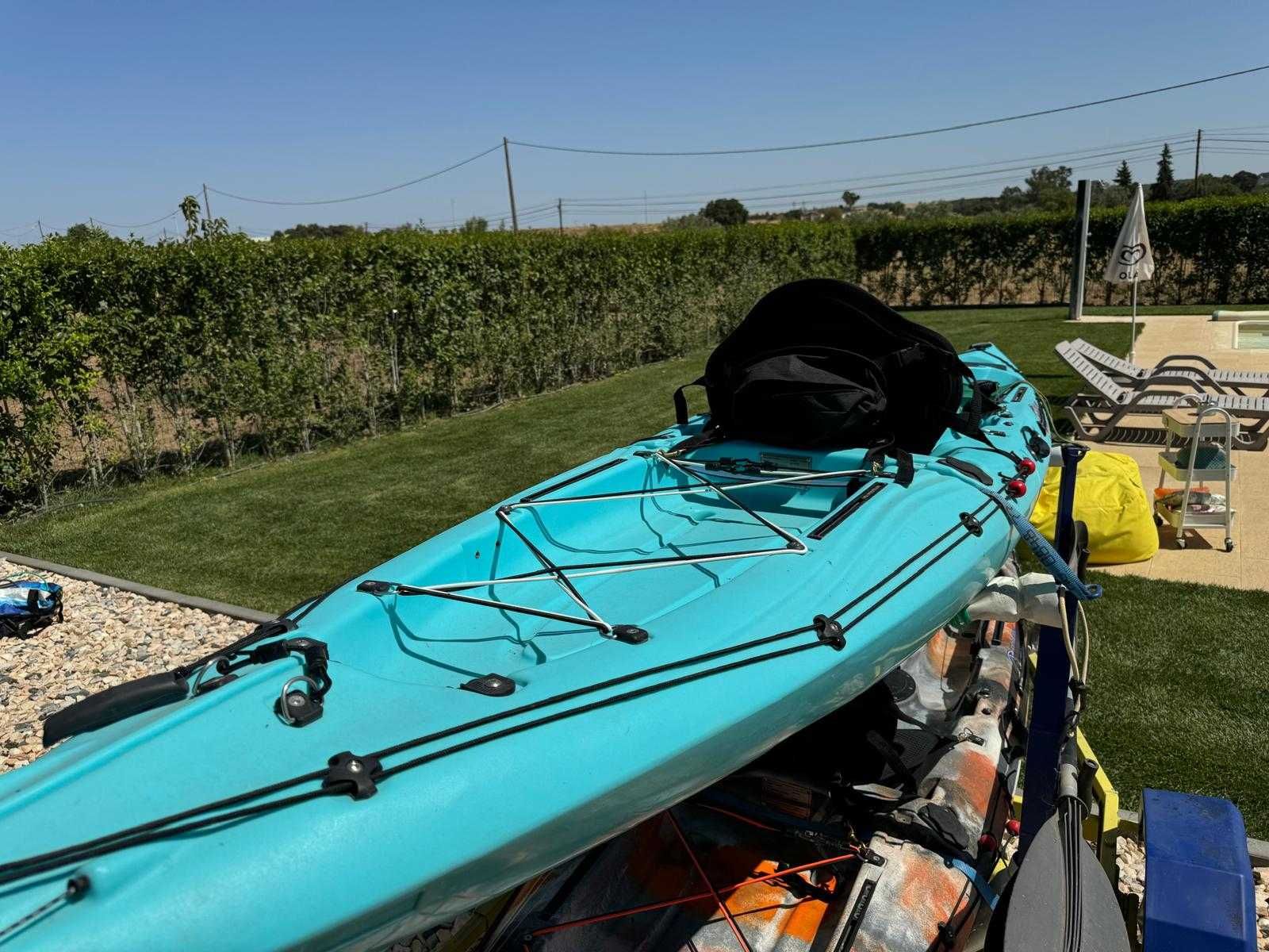 2 Kayaks Galaxy Alboran HV com atrelado - COMO NOVOS