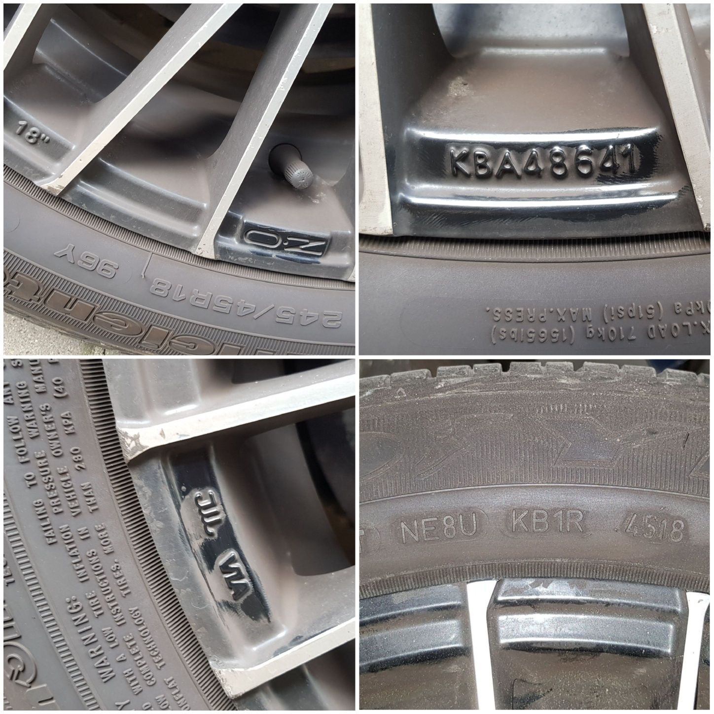 BMW F10 F11 koła letnie OZ Racing 5x120 245/45/18 (jak 19") SUPER STAN