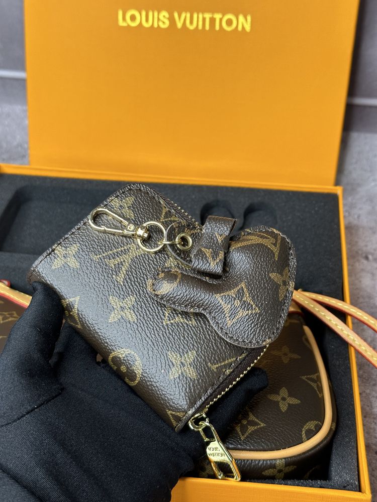 Жіноча сумка Louis Vuitton з аксесуарами LV Люкс якість