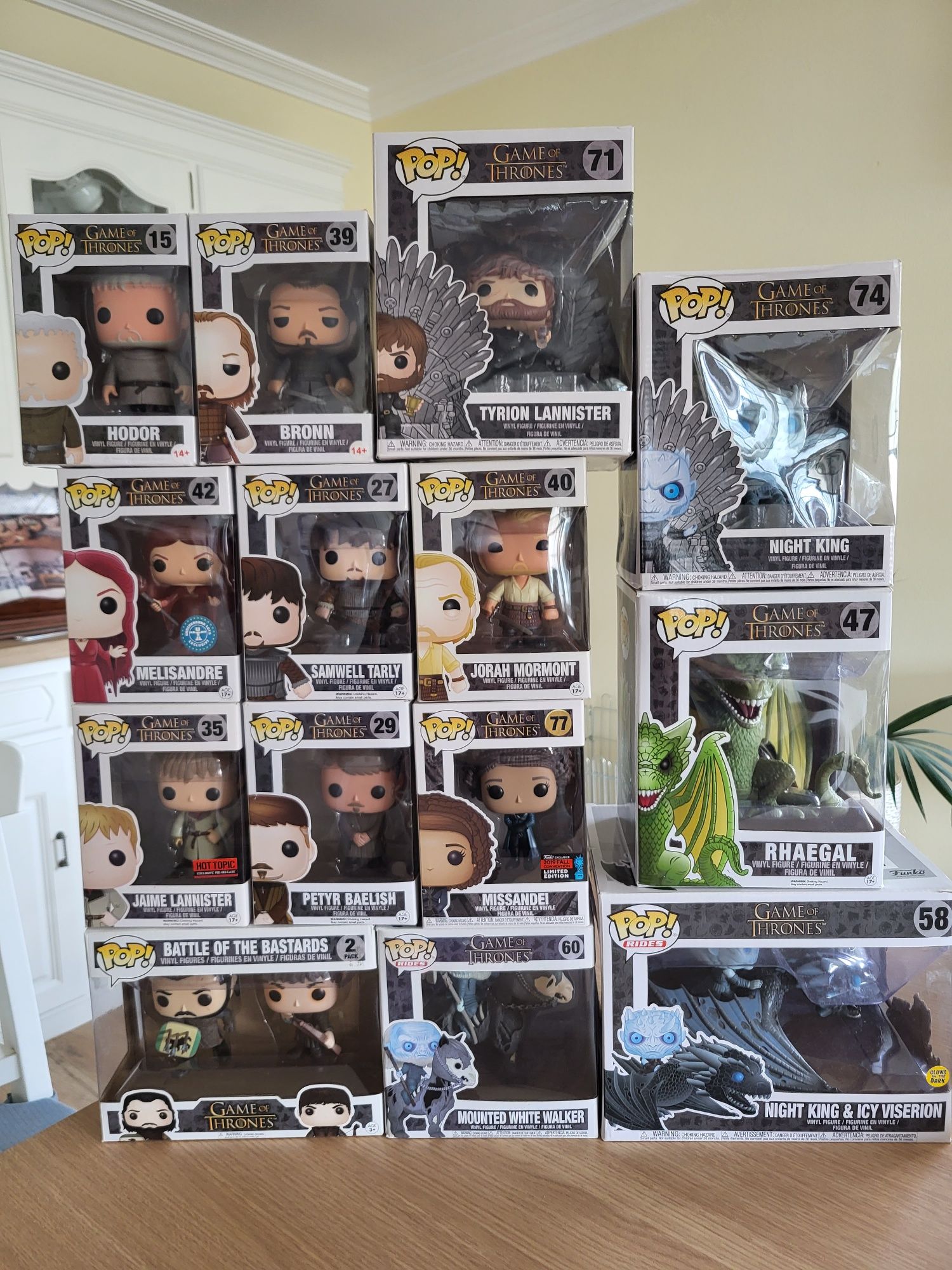 Funko Pop Raros Game of Thrones