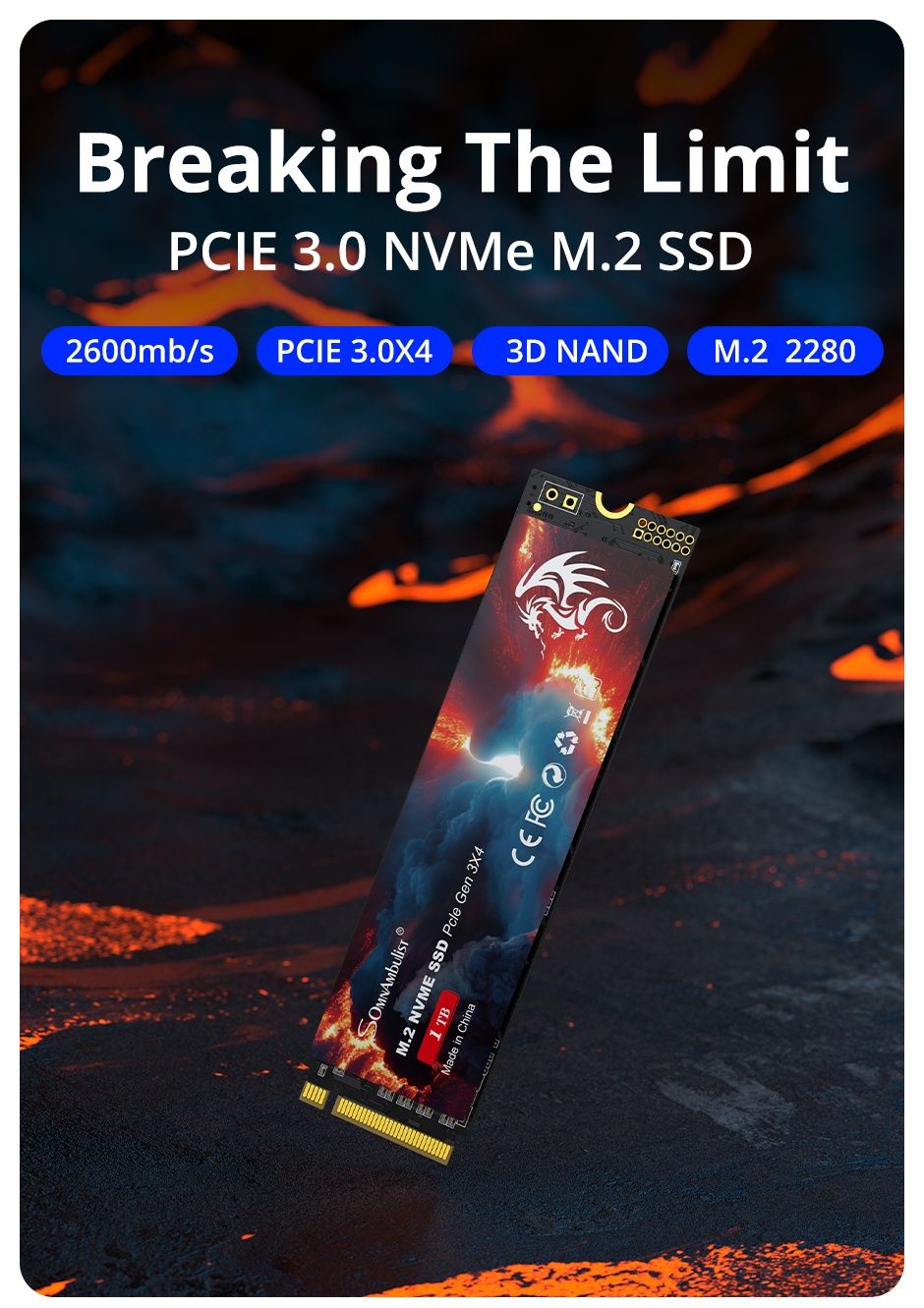 SSD Crucial P3 Plus NVMe, Lexar NQ790, SomnAmbulist 256 Gb M.2 NVMe