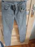 Spodnie męskie jeans na guziki