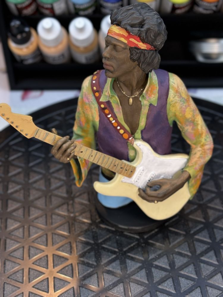 Jimi Hendrix figurka hand made