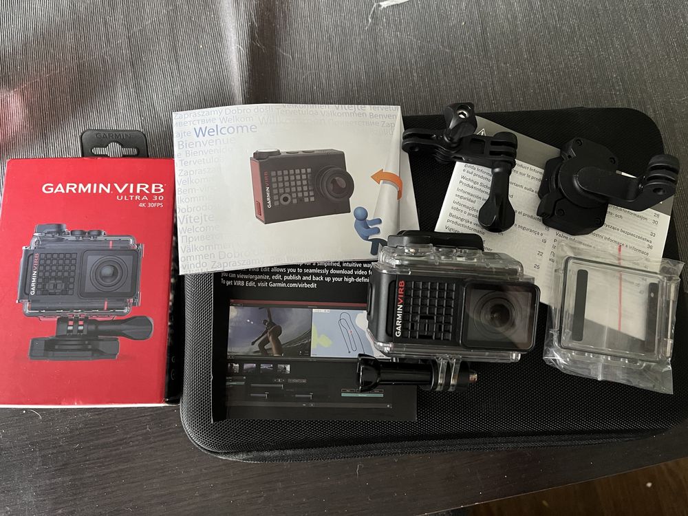 Kamera Garmin Virb Ultra 30 4K + dodatki