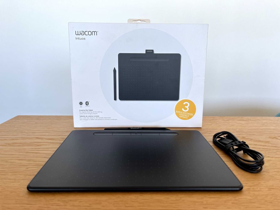 Mesa Digitalizadora - Wacom Intuos - Black - CTL6100WLKS