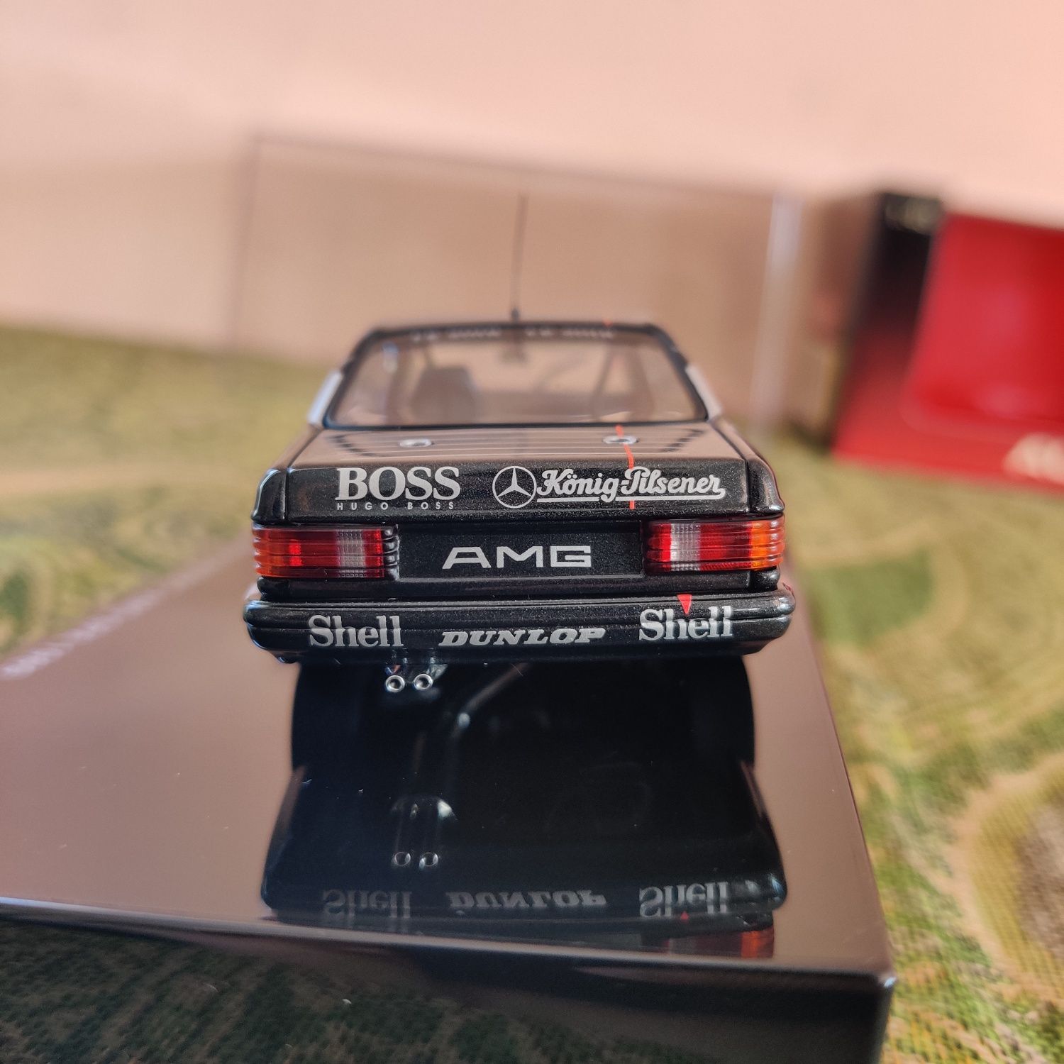 1:43 Mercedes-Benz 500 SEC C126 AMG SPA 1989 #6 – AutoArt