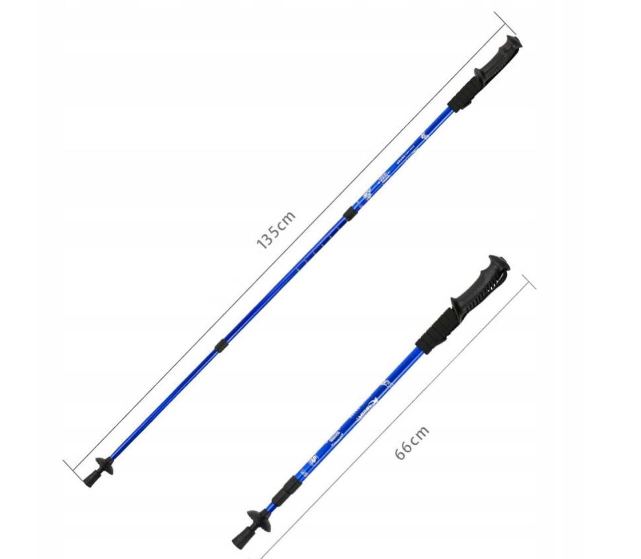 KIJKI TREKKINGOWE DO CHODZENIA para 2 sztuki nordic walking kije kij