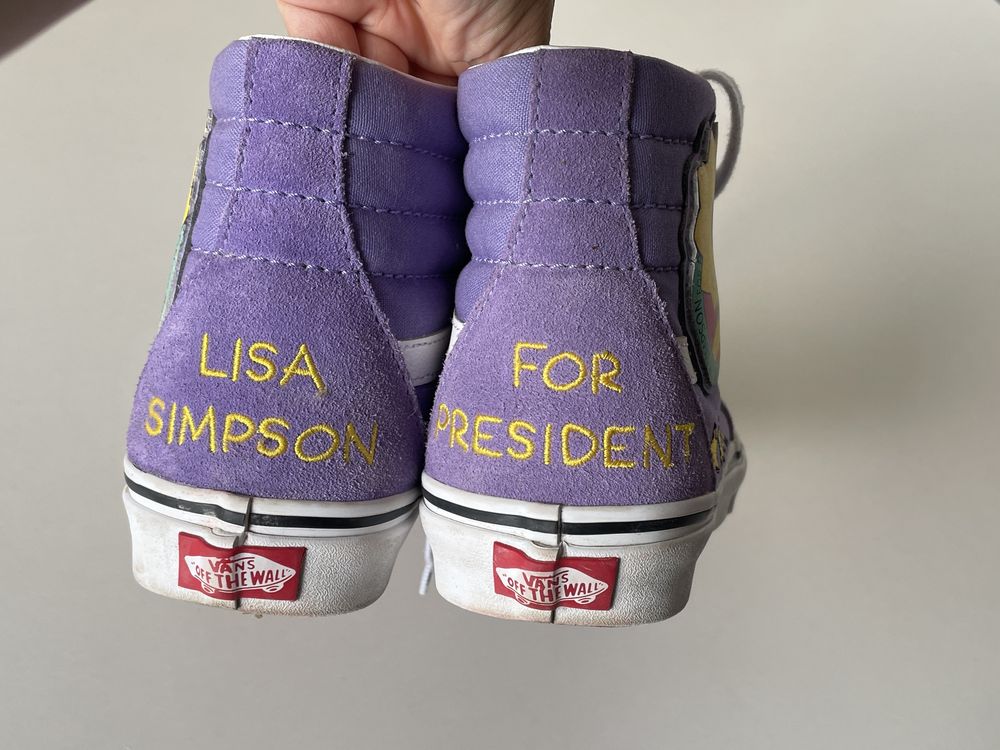 VANS Lisa Simpson for President Limited Edition кеди р. 38.5 ориг