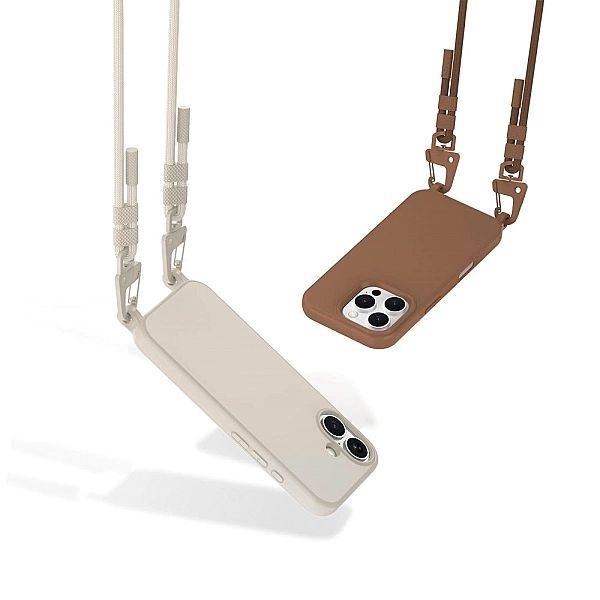 Tech-Protect Magnecklace Magsafe Iphone 15 Pro Cosmic Latte