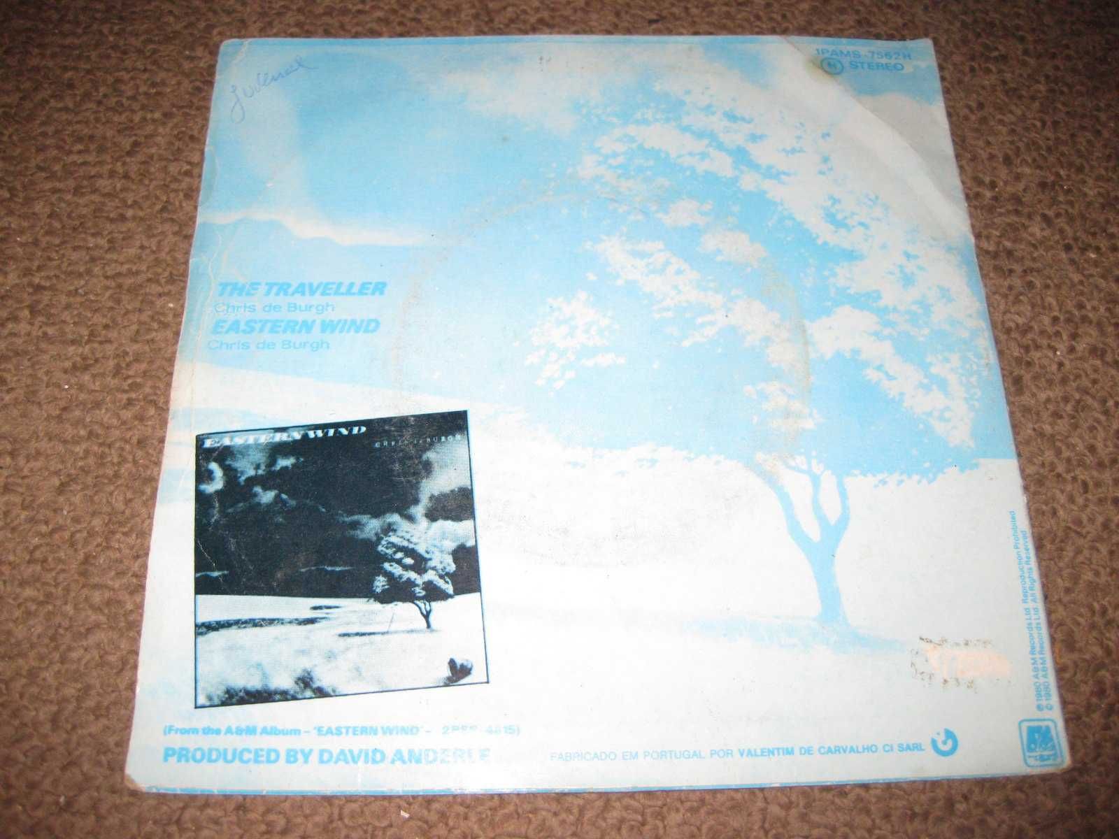 Vinil Single 45 rpm do Chris De Burgh "The Traveller"