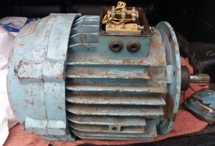 Двигун мотор тельфера 5т 8 kw