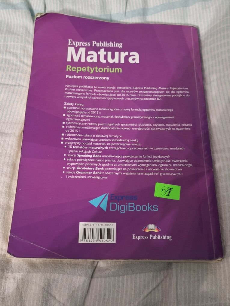 express publishing matura repetytorium poziom rozszerzony angielski