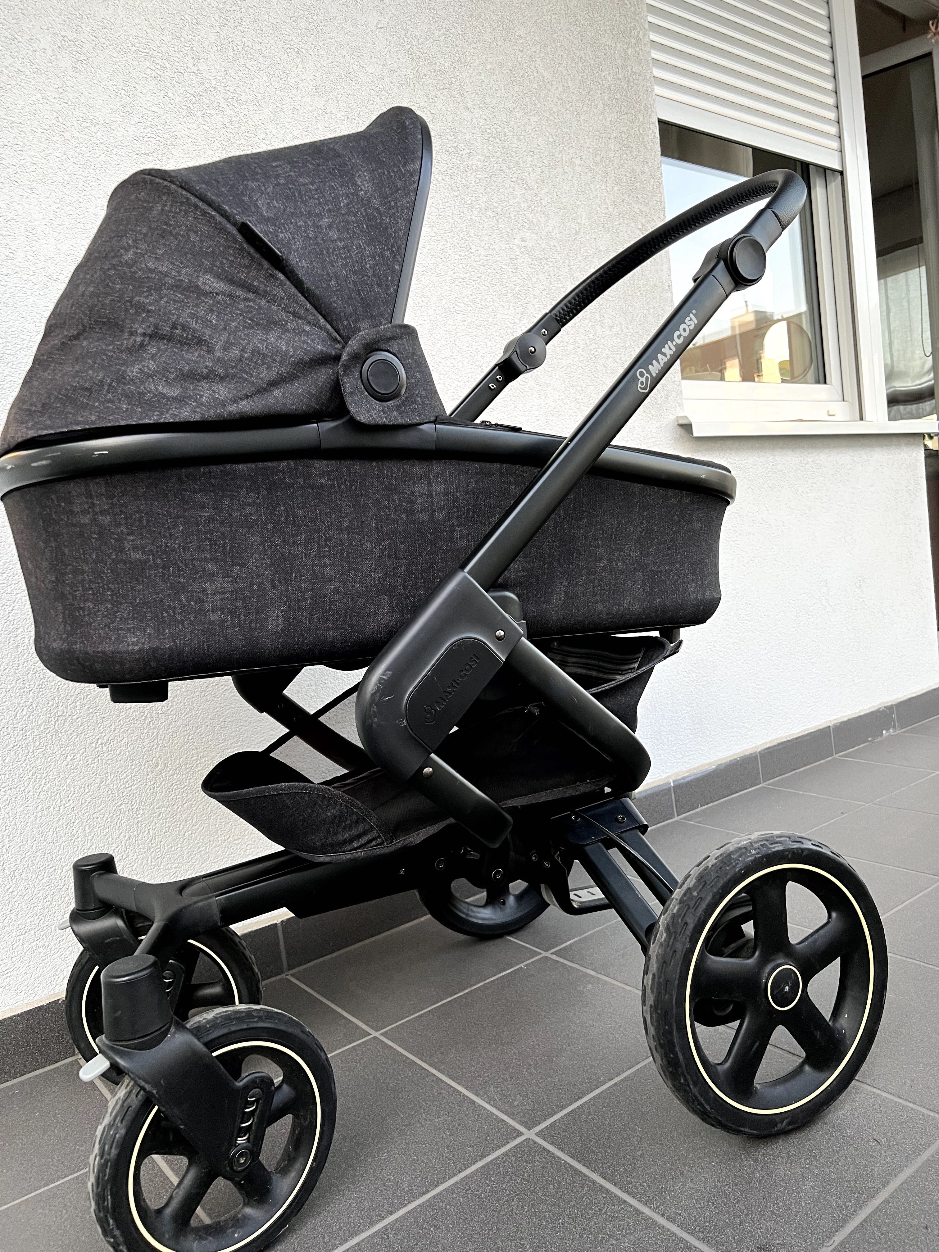 wózek spacerowy Maxi Cosi Nova 4 + gondola + nowa torba